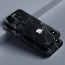 Vaku ® Apple iPhone X / XS Black Marble Designer Print Back Cover