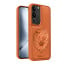 Vaku ® Vivo V29 5G Lion Embossed Luxury Designer Leather Protective Back Cover Case