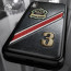 Santa Barbara Polo Club ® Apple iPhone XS Max Third Series 3D Embroidered Design Faux Leather Back Cover