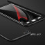 FCK ® OPPO F1S 5 IN 1 360 Series PC Case  Dual-Colour Finish 3-in-1 Ultra-thin Slim Front Case + Back Cover + Tempered Glass
