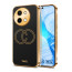 Vaku ® Vivo Y58 5G Skylar Leather Pattern Gold Electroplated Soft TPU Back Cover