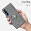 Vaku ® Samsung Galaxy S25 Plus Regal Shield Metal Lion Engraved Leather Protective Back Cover