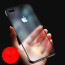 VAKU ® For Apple iPhone 8 Plus Rimless Semi Transparent Cover (Ring not Included)