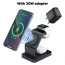 VAKU ® Trinity 3-in-1 MagSafe Wireless Charger Dock (23W) + 30W Adapter | Fast Charge iPhone, Watch & AirPods