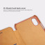 Nillkin ® Apple iPhone X / XS Nitq Folio Leather Protective Case with Credit Card Slot Flip Cover