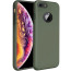 Vaku ® For Apple iPhone 8 Liquid Silicon Velvet-Touch Silk Finish Shock-Proof Back Cover