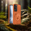 Vaku ® Vivo V29 Pro 5G Lion Embossed Luxury Designer Leather Protective Back Cover Case