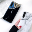 VAKU ® Samsung Galaxy A7 (2018) Sefa Stone Series with Marble and 9H hardness tempered Glass Back Cover