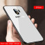 Vaku ® Samsung Galaxy J4 Club Series Ultra-Shine Luxurious Tempered Finish Silicone Frame Thin Back Cover