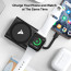 Vaku ® 3-in-1 Portable 5200mAh Magsafe Power Bank Wireless Charger with Built-in Type C Cable For 15 / 15 Plus / 15 Pro / 15 Pro Max / Airpods / Apple Watch