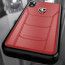 Ferrari ® Apple iPhone XR Official 488 GTB Logo Double Stitched Dual-Material Pure Leather Back Cover