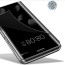 Vaku ® Oppo F7 Mate Smart Awakening Mirror Folio Metal Electroplated PC Flip Cover
