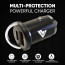 Vaku ® Voltryder USB C 45W Dual Port Fast USB Car Charger With Power Delivery & Quick Charger 3.0 Compatible with all Android Models