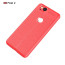 Vaku ® Google Pixel 2 Kowloon Double-Stitch Edition Silicone Leather Texture Finish Ultra-Thin Back Cover