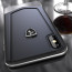 Ferrari ® Apple iPhone X Moranello Series Luxurious Leather + Metal Case Limited Edition Back Cover