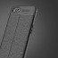 Vaku ® Oppo A83 Kowloon Leather Stitched Edition Top Quality Soft Silicone 4 Frames + Ultra-Thin Back Cover