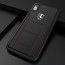 Ferrari ® Apple iPhone XS Official 488 GTB Logo Double Stitched Dual-Material Pure Leather Back Cover