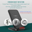 Rock ® W3 Quick wireless Fireproof ABS + PC + Fabric + Aluminum Charger