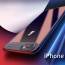 Vaku ® Apple iPhone 8 Kowloon Electroplated TRANSLUCENT Edition Soft Silicone  4 Frames plus ultra-thin case transparent cover