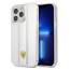Ferrari ® On Track 3D Stripes Transparent PC/TPU Hard Case for Apple iPhone 13 Pro Max (6.7") - Transparent