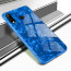 VAKU ® Xiaomi Redmi Note 7 / Note 7 Pro Glossy Marble with 9H hardness tempered glass overlay Back Cover