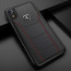Ferrari ® Apple iPhone XR Official 488 GTB Logo Double Stitched Dual-Material Pure Leather Back Cover