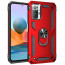 Vaku ® Xiaomi Redmi Note 10 Pro Max Hawk Ring Shock Proof Cover with Inbuilt Kickstand