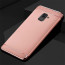 Vaku ® Samsung Galaxy A8 Plus Ling Series Ultra-thin Metal Electroplating Splicing PC Back Cover