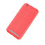 Vaku ® Redmi 5A Kowloon Leather Stitched Edition Top Quality Soft Silicone 4 Frames + Ultra-Thin Back Cover