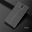 Vaku ® Samsung Galaxy A8 Plus Kowloon Double-Stitch Edition Silicone Leather Texture Finish Ultra-Thin Back Cover