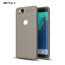 Vaku ® Google Pixel 2 Kowloon Double-Stitch Edition Silicone Leather Texture Finish Ultra-Thin Back Cover