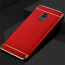 Vaku ® Samsung Galaxy A8 Plus Ling Series Ultra-thin Metal Electroplating Splicing PC Back Cover