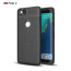 Vaku ® Google Pixel 2 Kowloon Double-Stitch Edition Silicone Leather Texture Finish Ultra-Thin Back Cover