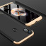 FCK ® Xiaomi Redmi Note 5 Pro 3-in-1 360 Series PC Case Dual-Colour Finish Ultra-thin Slim Front Case + Back Cover