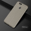 Vaku ® Huawei Honor 7X Kowloon Double-Stitch Edition Silicone Leather Texture Finish Ultra-Thin Back Cover