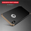 Vaku ® Apple iPhone X / XS Clint Series Ultra-thin Metal Electroplating Splicing PC Back Cover