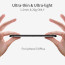 VAKU ® For Apple iPhone 7 Plus Frameless Semi Transparent Cover (Ring not Included)