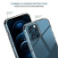 Vaku ® Apple iPhone 12 Crystal Series Transparent Hard Case Back Cover