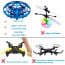 Vaku ® 6-Axis Gyroscopic FLYING UFO with Collision-Detection & Hand Gesture Controlled Metal Electroplated Indoor & Outdoor Drone