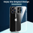 Vaku Luxos ® Apple iPhone 13 Pro Max Clear Lens Protection Transparent TPU Back Cover [ Only Back Cover ]