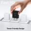 Dr Vaku® ROGUE 45W PD GaN Charger Type C Adapter for iPhone 16/16 Plus/16 Pro/16 Pro Max, 15/14/13/12 Series, Samsung & All Android Devices USB-C Fast Charger