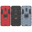 Vaku ® OnePlus 6T Falcon Metal Ring Grip Kickstand Shockproof Hard Bumper Dual Layer Rugged Case Cover