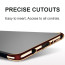 Vaku ® Samsung Galaxy Note 8 Ling Series Ultra-thin Metal Electroplating Splicing PC Back Cover