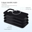 Vaku ® iPhone 12 Mini Fluid Silicon Magnetic Case Back Cover