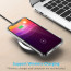 Luxos ® Compatible For iPhone 11 Hammer Series Transparent Anti-Drop 4-Corner 360° Protection Full Transparent TPU Back Cover- Transparent