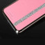 iSecret ® Apple iPhone 6 / 6S Luxury Swarovski Diamond Carpio Slim Leather + Gold Electroplating Back Cover