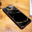 VAKU ® Samsung Galaxy A7 (2018) Sefa Stone Series with Marble and 9H hardness tempered Glass Back Cover