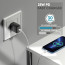 Vaku® 25W Charger USB Type C Adapter for Samsung Galaxy Z Fold 5/4/3, Z Flip5/4/3, S24/S24+/S24 Ultra, S23/S23+/S23 Ultra/S23 FE S/A/M/F Series with PD 3.0 Fast Charging Adaptor