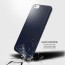 Vaku ® Apple iPhone 6 / 6S Carbon Fiber Finish Gel Grip Cover + Heat Air Holes Defender Case Back Cover