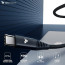 DR VAKU ® DuraTuff USB C to USB C Power Delivery MFi Certified Fast Charging Data Sync Cable for iPhone 15 Series